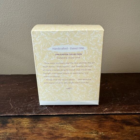 Hallmark Strike up the Band! 3 pc mini‎ keepsake ornaments bunny chick squirrel - Picture 4 of 5